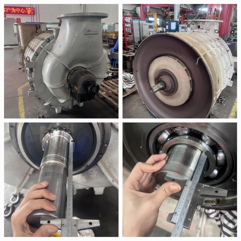 鹽城某發電廠 格瑞拓氧化風機維修案例